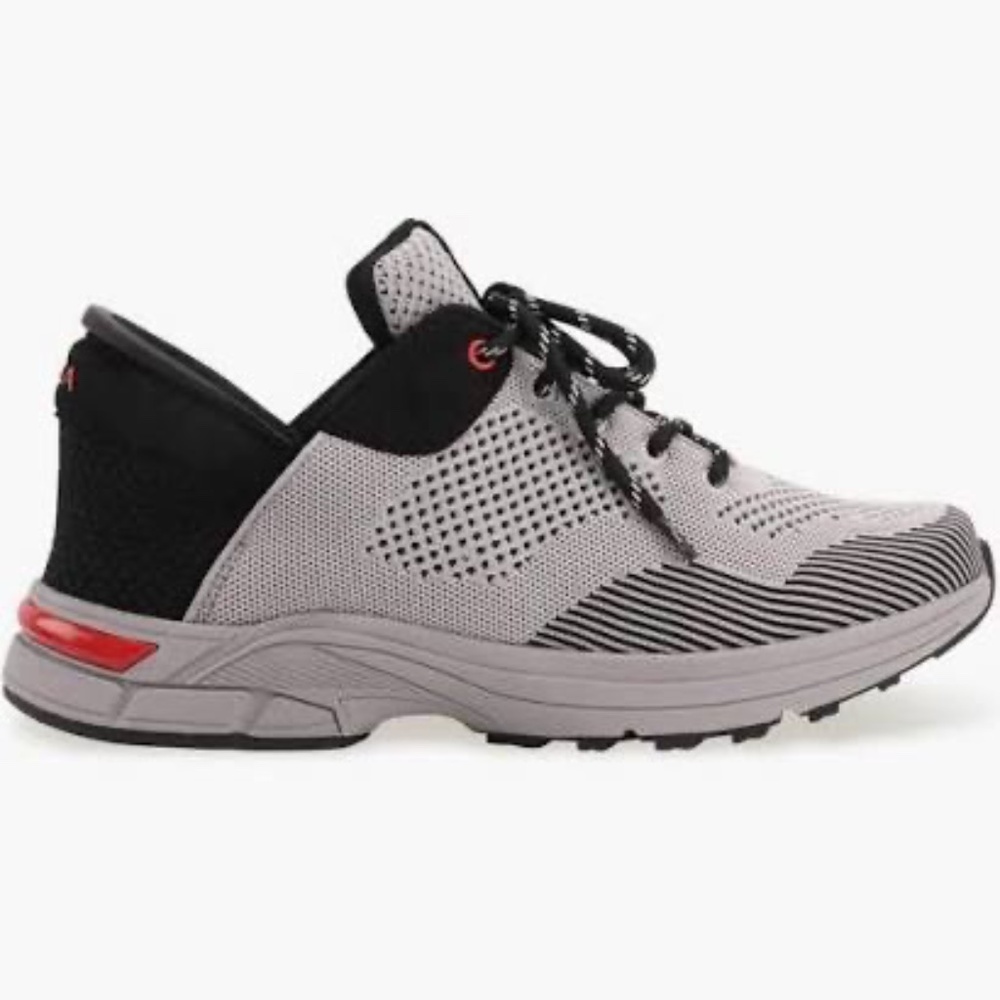 Zeba Steel Onyx Graylack Hands Free‎ Slip On Walking Shoes Sz 13